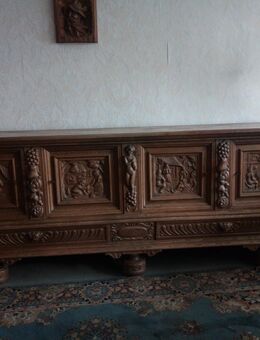 Eichenanrichte / Sideboard, antik, flämischer Stil - Brühl (Nordrhein-Westfalen)