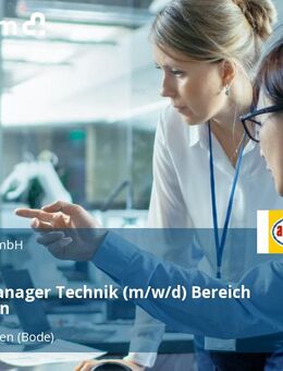 Projektmanager Technik (m/w/d) Bereich Produktion - Oschersleben (Bode)