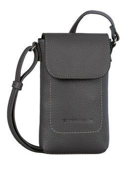TOM TAILOR Handytasche Elis, aus weich gekörntem Lederimitat auffällige Ziernaht und feinem Logo