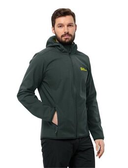 Jack Wolfskin Softshelljacke BORNBERG HOODY Atmungsaktiv, leicht, Übergangsjacke
