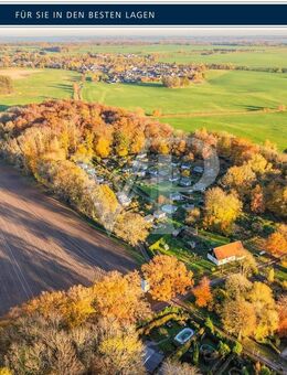 Bungalow in Feldrandlage mit Pool als Zweitwohnsitz oder Ferienhaus nahe der Hansestadt Stralsund - Prohn