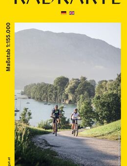 Salzkammergut, Radkarte, Maßstab 1:153.000 zu verschenken - Stuttgart