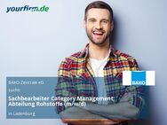 Sachbearbeiter Category.Management: Abteilung Rohstoffe (m/w/d) - Ladenburg