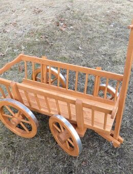 Leiterwagen groß aus Kiefernholz - Hergisdorf