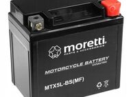 Premium Batterie Akku Moretti YTX5L-BS 12V 5Ah 70A AGM Motorrad AKUYTX5L-BSXMOR000 - Wuppertal