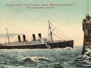 Postkarte, AK, Norddeutscher Lloyd-Dampfer "Kaiser-Wilhelm" - Bötzingen