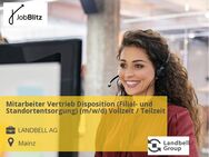 Mitarbeiter Vertrieb Disposition (Filial- und Standortentsorgung) (m/w/d) Vollzeit / Teilzeit - Mainz