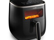 Philips Heißluftfritteuse Airfryer XL HD9257/88 mit 5,6 l, Sichtfenster, 1700 W, RapidAir Technologie, Digitalem Display