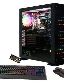 GAMEMAX Onyx II 7288 Gaming-PC (Intel Core i7 14700F, Geforce RTX 4070 Super, 32 GB RAM, 2000 GB SSD, Wasserkühlung, DDR5-RAM, Windows 11)