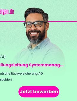 Abteilungsleitung (Mensch*) Systemmanagement - Düsseldorf