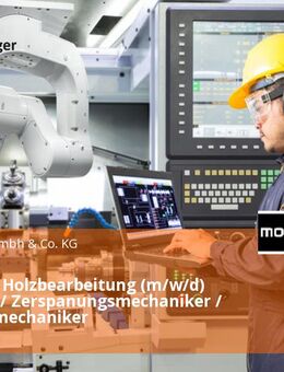 Fachkraft Holzbearbeitung (m/w/d) Schreiner / Zerspanungsmechaniker / Industriemechaniker - Karlsruhe