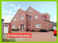 +++ EG Eigentumswohnung, Heizung von 2021, pflegeleicht, ebenerdig bewohnbar, Terrasse in Süd-West-Lage ! +++ - Moormerland