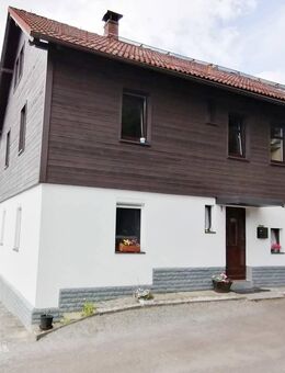 Einfamilienhaus mit Garage, Kamin & Pool in Waldrandlage: Reihenendhaus in Witzschdorf bei Chemnitz - Gornau (Erzgebirge)
