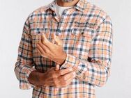Man's World Flanellhemd mit Stickerei