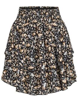 CLOUD 5IVE Sommerrock CLOUD 5IVE Tiered Mini Skirt wit ditsy aop (1-tlg)