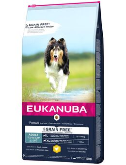 Eukanuba Grain Free Adult Large Breed Huhn - 12 kg