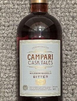 Campari Cask Tales - 1 Liter - Bitter Aperitif - 25 % - Neu - Ettenheim