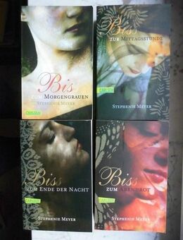 Stephenie Meyer Biss-Reihe Twilight-Saga Vampir Fantasy 4 Carlsen Bücher zus. 10,- - Flensburg