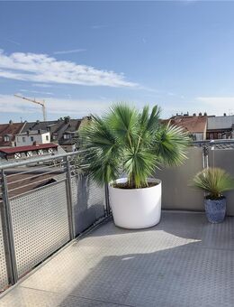 Dachwohnung mit Aufzug und großem Balkon +++ ruhige, zentrale Lage nähe Uferpromenade - Fürth