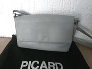 Picard Ledertasche hell grau wie neu Umhängetasche Crossbag - Castrop-Rauxel Zentrum