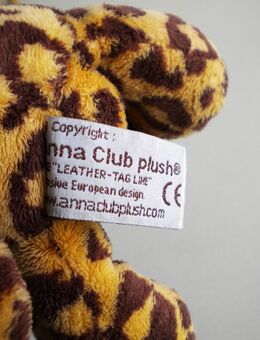 Anna Club Plush-Schlenker-Leopard/Gepard?,Füllung,ca. 20 cm - Linnich