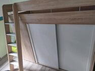 Wie NEU Mondo massives Stauraum- Hochbett integr. Kleiderschrank - Marl (Nordrhein-Westfalen)