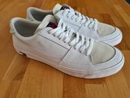 Tommy Hilfiger - Modern Sneaker weiß aus Leder, Gr. 46 – Neu! - Köln