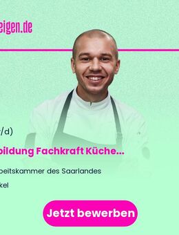 Ausbildung Fachkraft Küche (m/w/d) - Kirkel