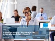 Kundenbetreuung / Assistent/in der Unternehmensleitung (m/w/d) - Asperg