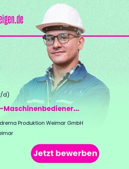 CNC-Maschinenbediener (m/w/d) - Weimar