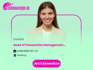 Head of Transaction Management (M/W/D) - Duisburg