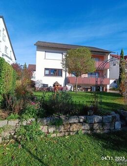 Wohnung zum Verlieben! Große 4 1/2 Zimmerwohnung mit Balkon und großen Grundstück! - Gemmingen