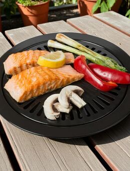 Imex Grill Platte für portable Gasöfen / 30,5 / 25 cm Durchmesser / Neu! - Bamberg