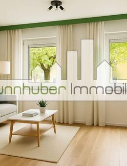Helle, renovierte 2-Zimmerwohnung mit Garage in Schweinfurt zu vermieten - Schweinfurt