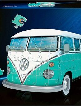 Ravensburger 3D-Puzzle 3D Puzzle Iconics: Volkswagen T1, 162 Puzzleteile, Made in Europe