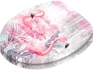 Sanilo WC-Sitz Flamingo, mit Absenkautomatik, BxL: 37,7 x 42,0 - 47,0 cm