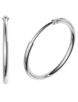 Firetti Paar Creolen Schmuck Geschenk Silber 925 1,5 mm breit, Made in Germany