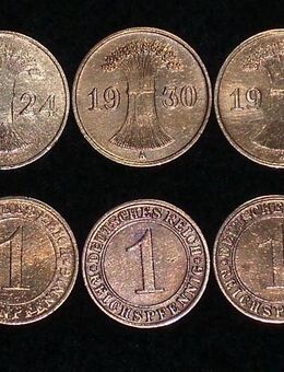 Deutsches Reich 1 Reichspfenning 24-30-31 - Wesel