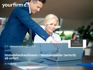 Immobilienkaufmann / Hausverwalter (w/m/d) ab sofort - Amberg