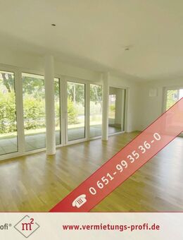 Hochwertige & energieeffiziente Wohnung direkt an der Mosel - 2ZKB mit EBK, großer Terrasse mit Moselblick & TG-Stellplatz! - Trier