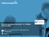 Partnerassistenz (m/w/d) - in Teilzeit (20 Stunden - Köln
