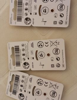 Hörgerätebatterien, Kind zl2, germany, 18 Stück, neu - Erfurt