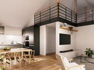 Kathedraldecke mit Empore + überdachte Terrasse, Preis inkl. Grundstück - Schillingen