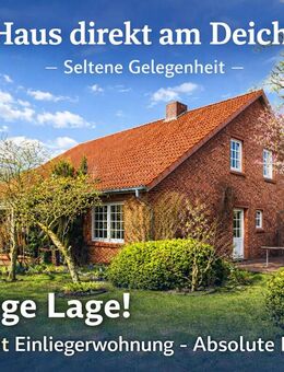 Traumhaus direkt am Deich zu verkaufen - Dornum