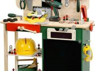 Klein Spielwerkbank BOSCH Holzwerkbank, mit Sound