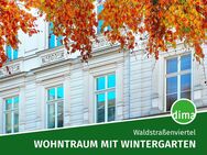 TOP LAGE | Denkmalperle mit Blick ins Grüne, sonnigem Wintergarten, Einbauküche und mehr - Leipzig