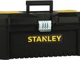 Stanley Werkzeugbox / Werkzeugkasten Werkzeugkoffer mit Metallschließen, stabiler Organizer aus Kunststoff für diverse Werkzeuge, Koffer mit entnehmbarer Trage) in 42105