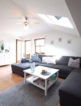 Helle 3-Zimmer Wohnung bei Traunstein - Holzpelletheizung, Balkon, Tiefgarage - Traunstein