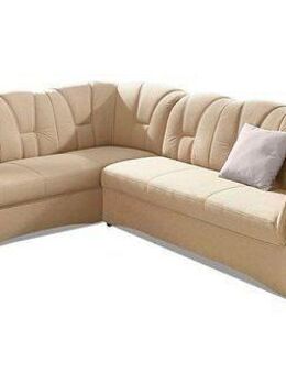 DOMO collection Ecksofa Papenburg B/T/H: 242/190/84 cm L-Form, wahlweise mit Bettfunktion, Langer Schenkel links oder rechts