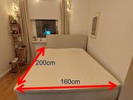 🛏️ IKEA Dunvik Bett (200x160 cm) mit Hokkasen Matratze & Tistedall Topper – Sehr guter Zustand! - Berlin Tempelhof-Schöneberg